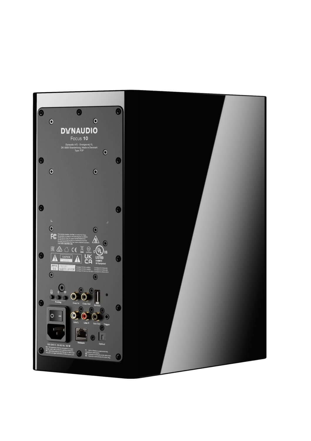 Dynaudio Focus 10 schwarz Hochglanz