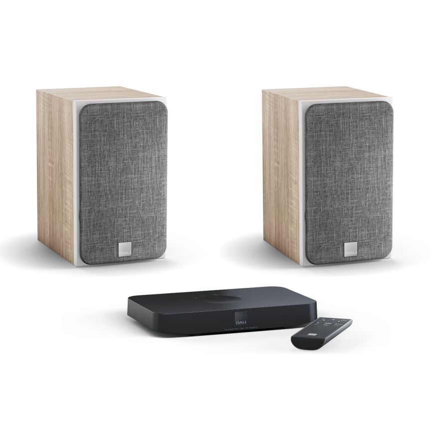 DALI OBERON 1 C LIGHT OAK + SOUND HUB COMPACT